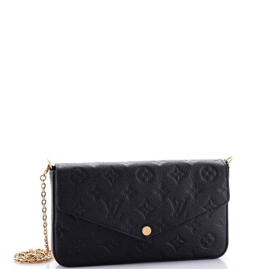 Louis Vuitton Felicie Pochette Monogram Empreinte Leather
