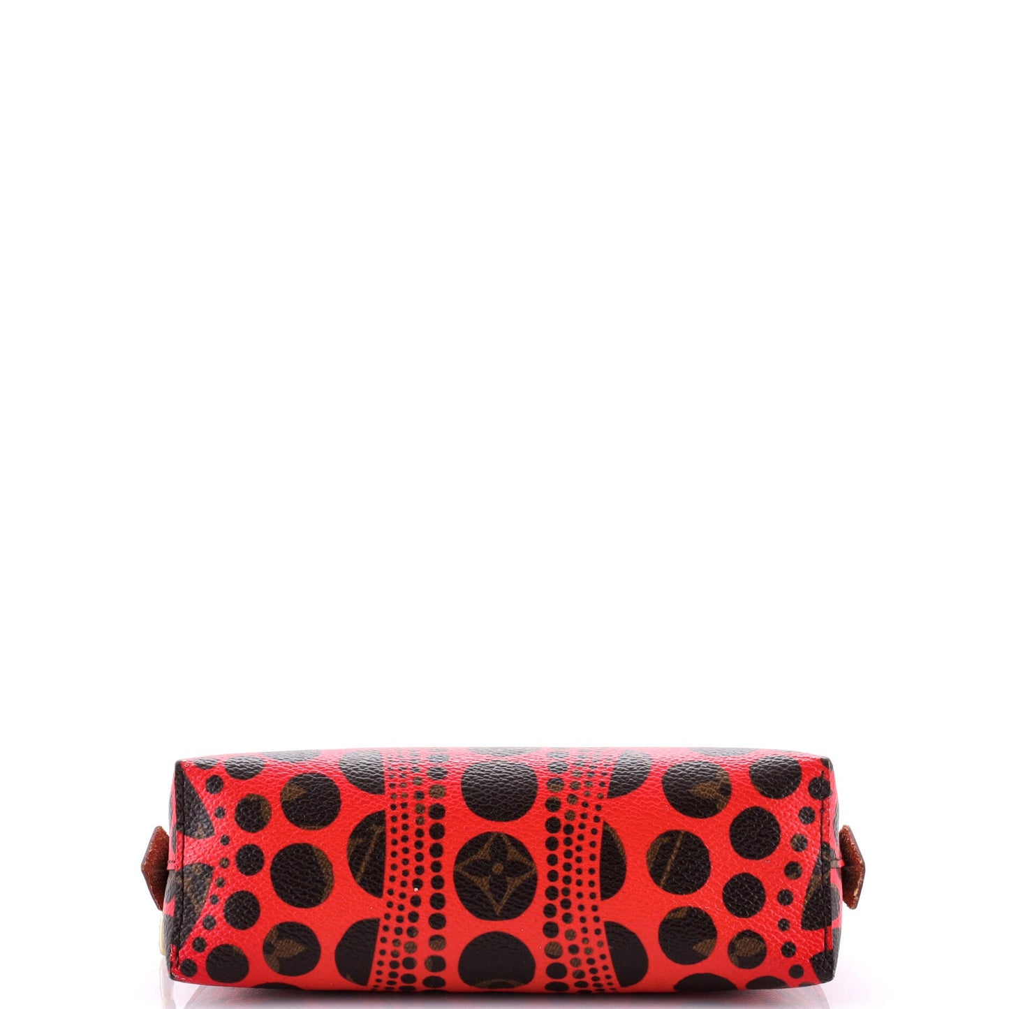 Louis Vuitton Cosmetic Pouch Limited Edition Kusama Pumpkin Dots Monogram Canvas