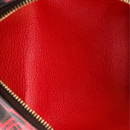 Louis Vuitton Cosmetic Pouch Limited Edition Kusama Pumpkin Dots Monogram Canvas