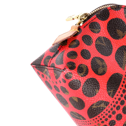 Louis Vuitton Cosmetic Pouch Limited Edition Kusama Pumpkin Dots Monogram Canvas