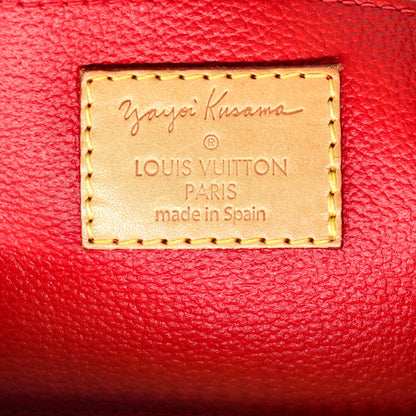 Louis Vuitton Cosmetic Pouch Limited Edition Kusama Pumpkin Dots Monogram Canvas
