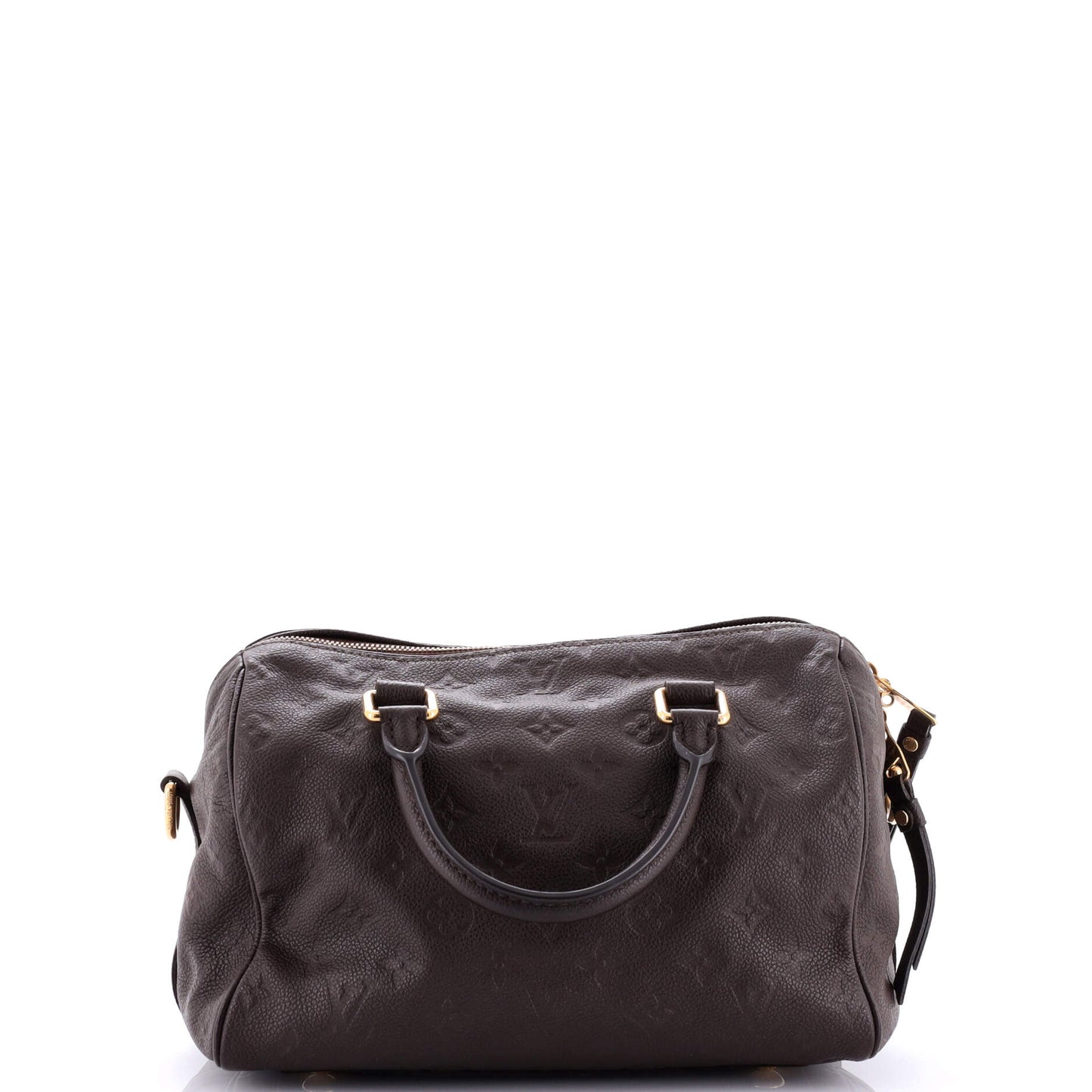 Louis Vuitton Speedy Bandouliere Bag Monogram Empreinte Leather 25