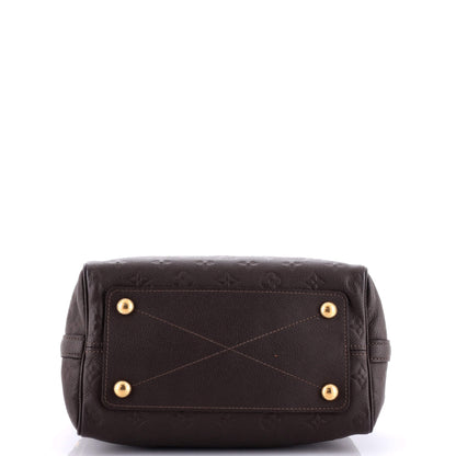 Louis Vuitton Speedy Bandouliere Bag Monogram Empreinte Leather 25