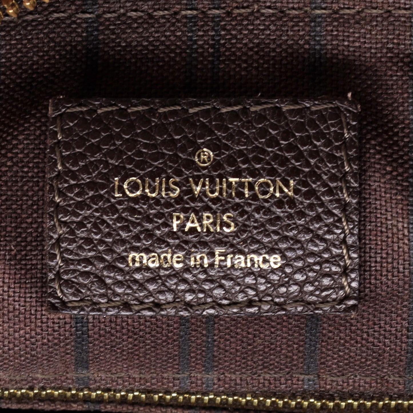 Louis Vuitton Speedy Bandouliere Bag Monogram Empreinte Leather 25