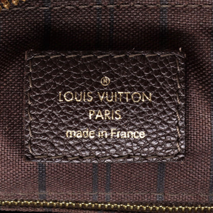 Louis Vuitton Speedy Bandouliere Bag Monogram Empreinte Leather 25