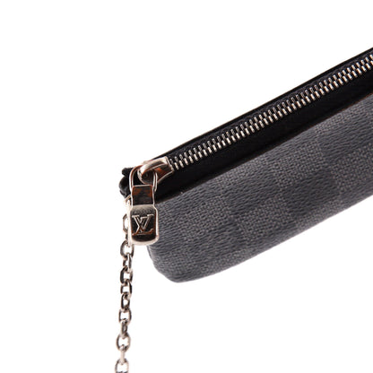 Louis Vuitton Key Pouch Monogram Empreinte Giant Broderies