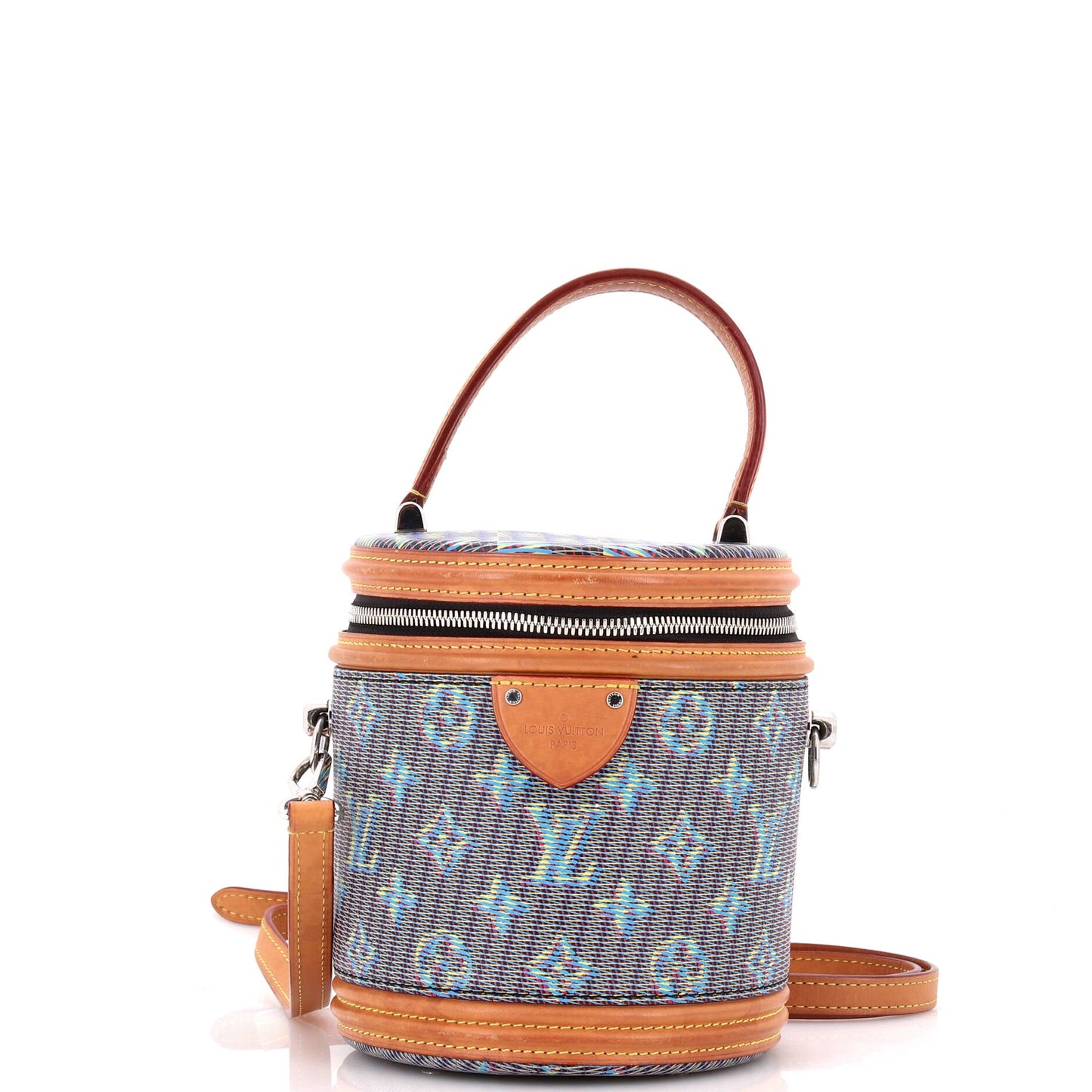 Louis Vuitton Cannes Handbag Damier Monogram LV Pop Canvas