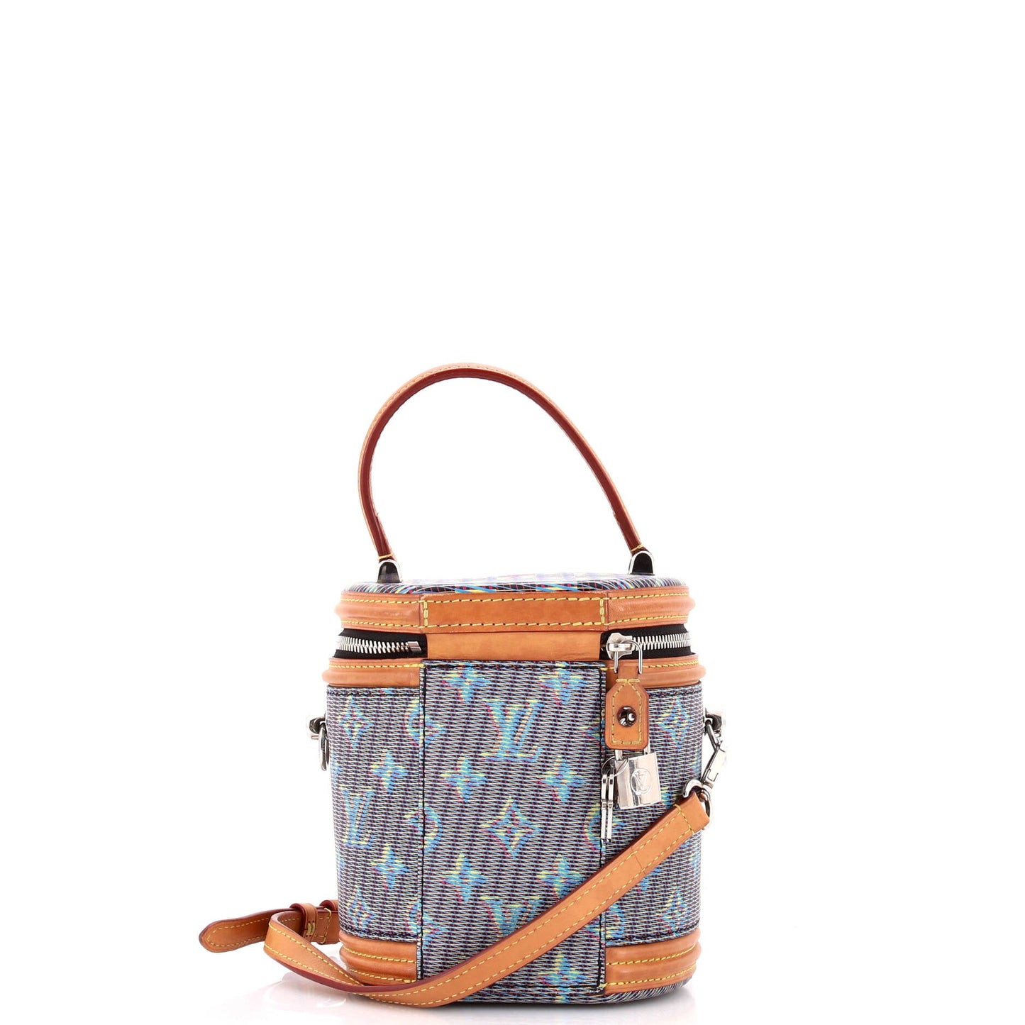 Louis Vuitton Cannes Handbag Damier Monogram LV Pop Canvas