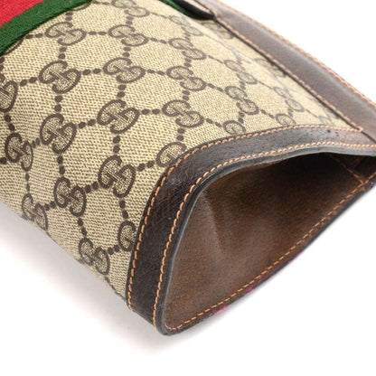 Gucci Supreme Monogram Canvas Clutch Bag