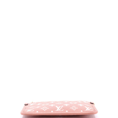Louis Vuitton CarryAll Pochette Monogram Empreinte Leather