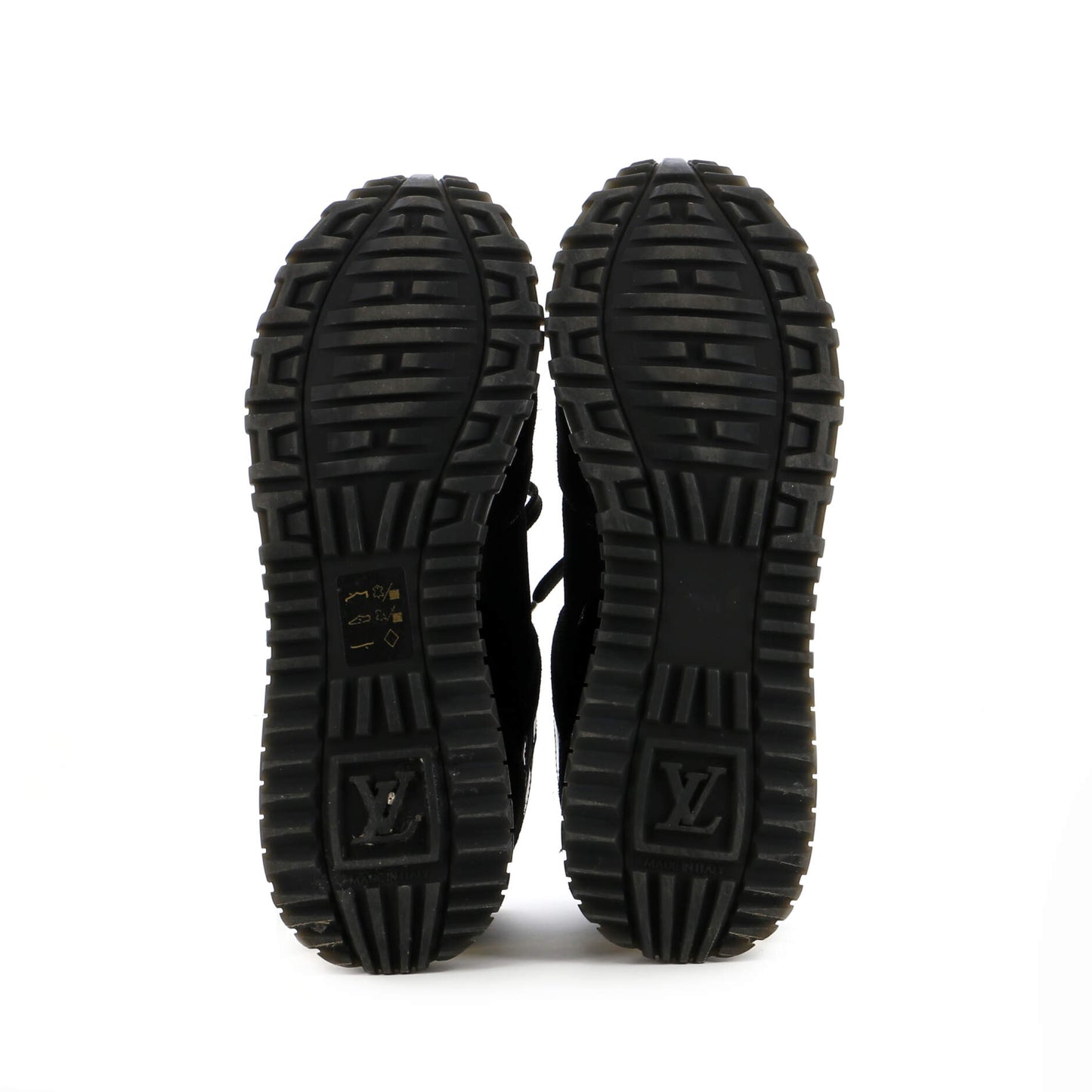 Louis Vuitton Women's Run Away Sneakers Mesh with Monogram Canvas and Suede