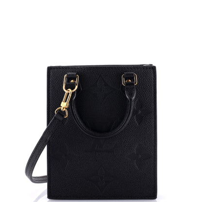 Louis Vuitton Petit Sac Plat Bag Monogram Empreinte Giant