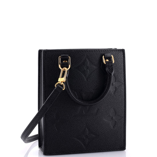 Louis Vuitton Petit Sac Plat Bag Monogram Empreinte Giant