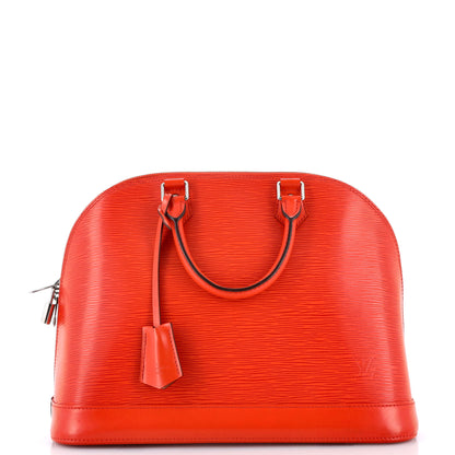 Louis Vuitton Alma Handbag Epi Leather MM