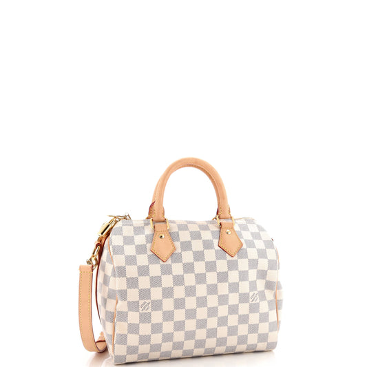 Louis Vuitton Speedy Bandouliere Bag Damier 25