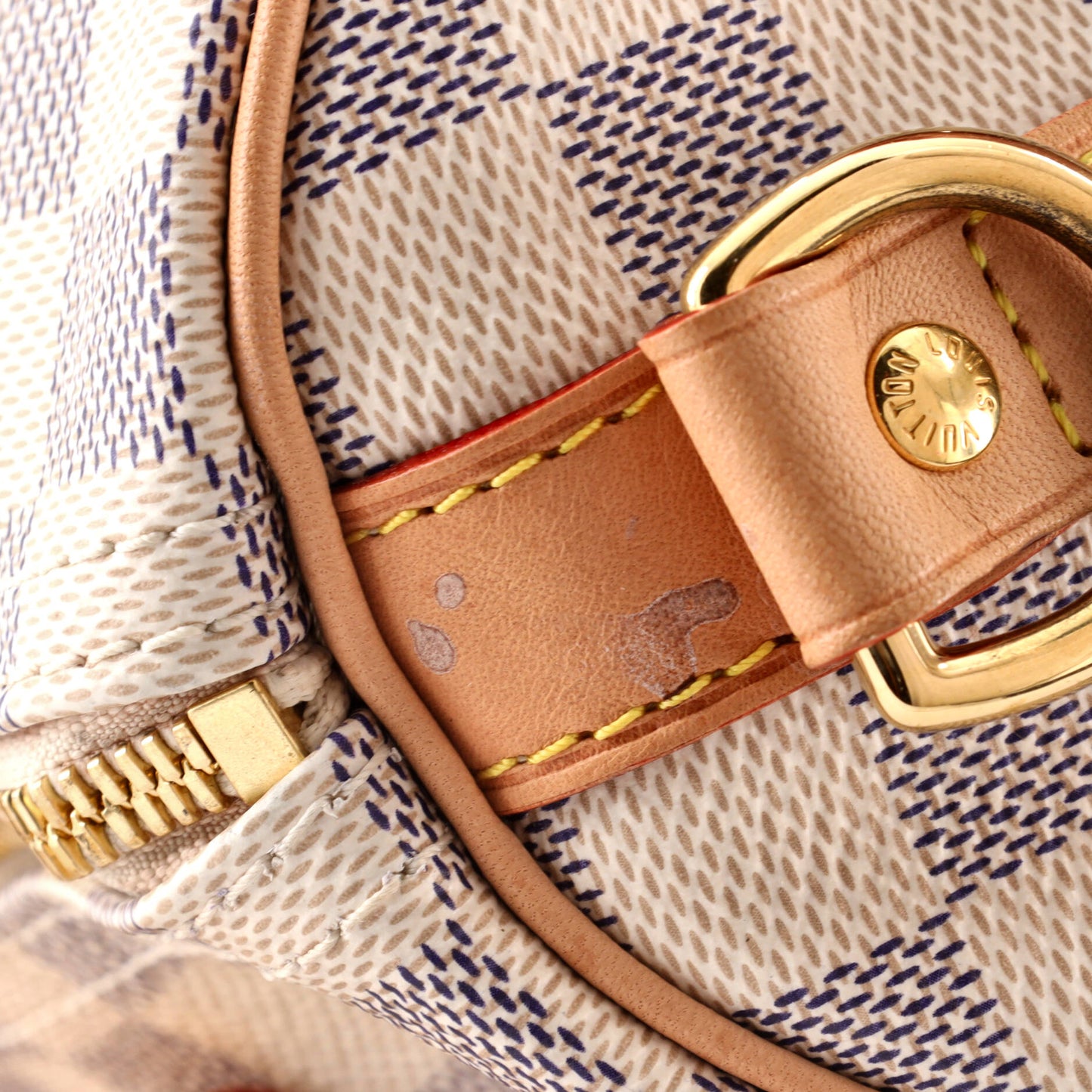 Louis Vuitton Speedy Bandouliere Bag Damier 25