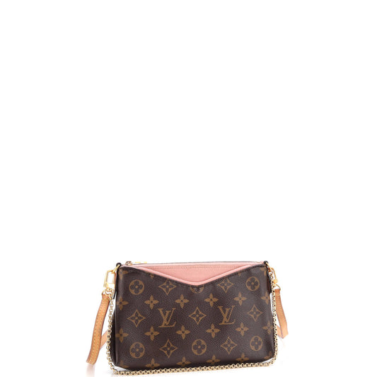Louis Vuitton Pallas Clutch Monogram Canvas