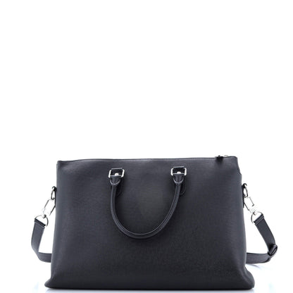 Louis Vuitton Anton Soft Briefcase Taiga Leather