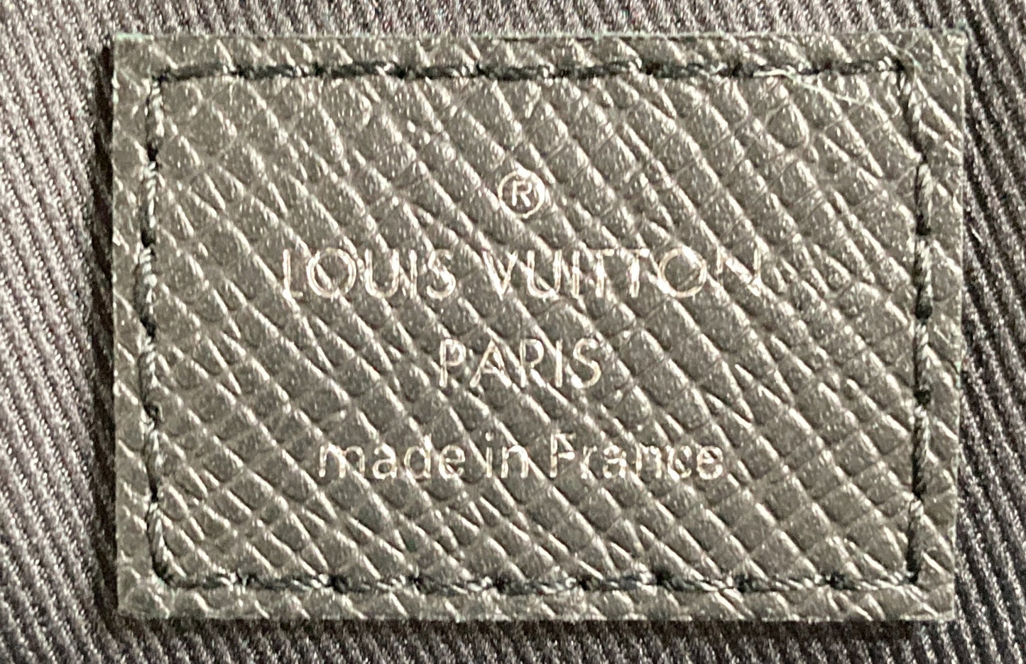 Louis Vuitton Anton Soft Briefcase Taiga Leather