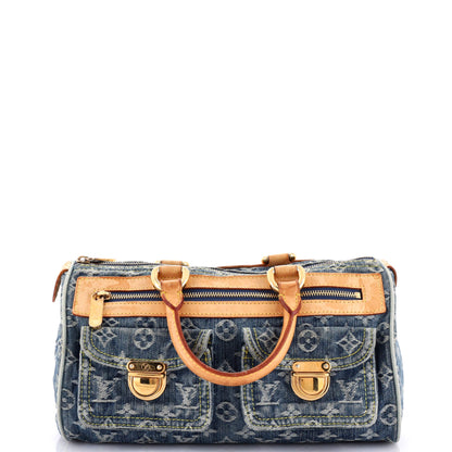 Louis Vuitton Neo Speedy Bag Denim