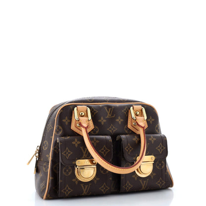 Louis Vuitton Manhattan Handbag Monogram Canvas PM