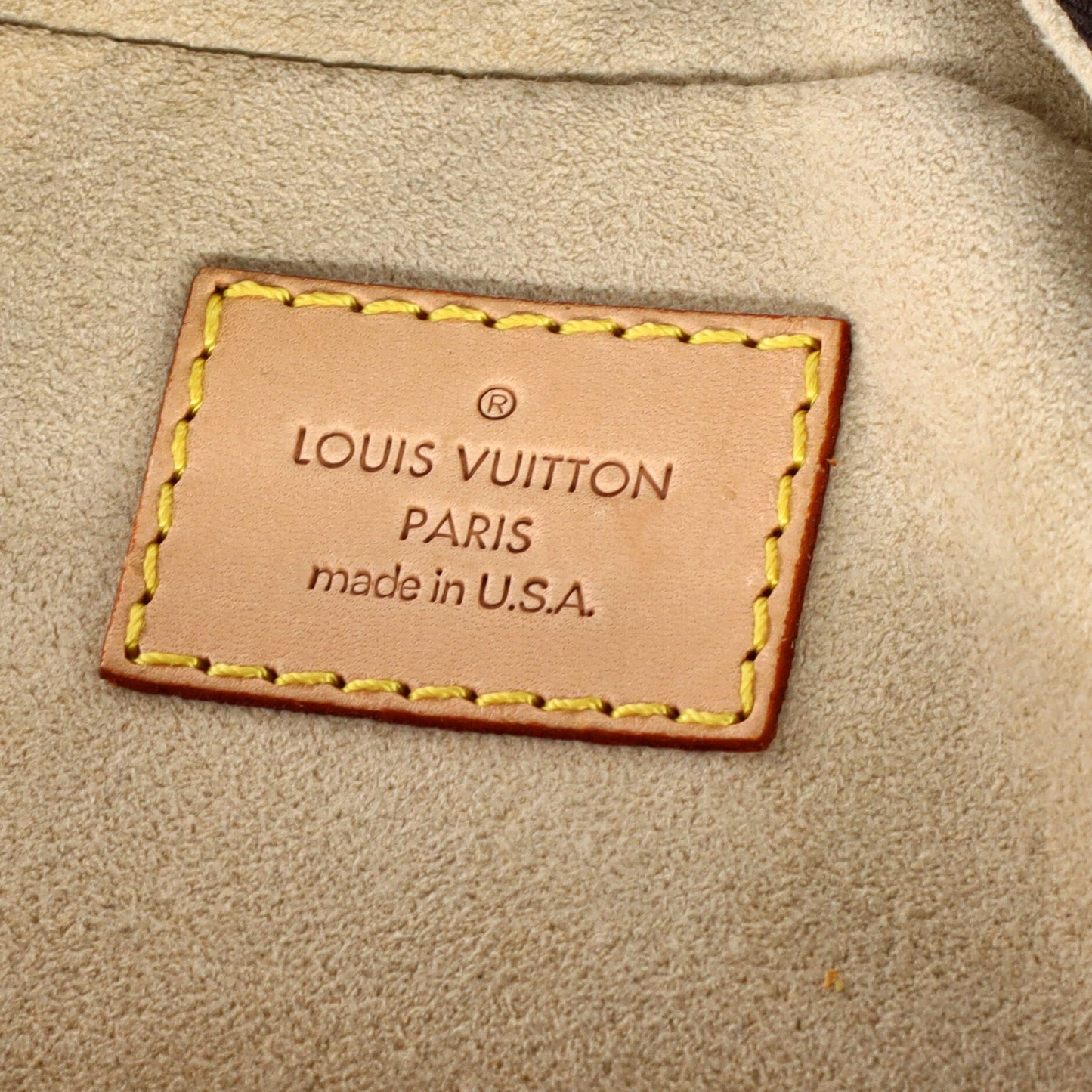 Louis Vuitton Manhattan Handbag Monogram Canvas PM