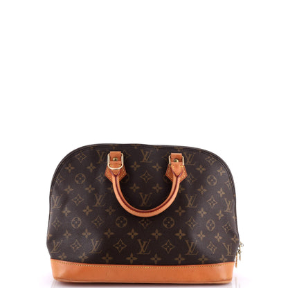 Louis Vuitton Vintage Alma Handbag Monogram Canvas PM