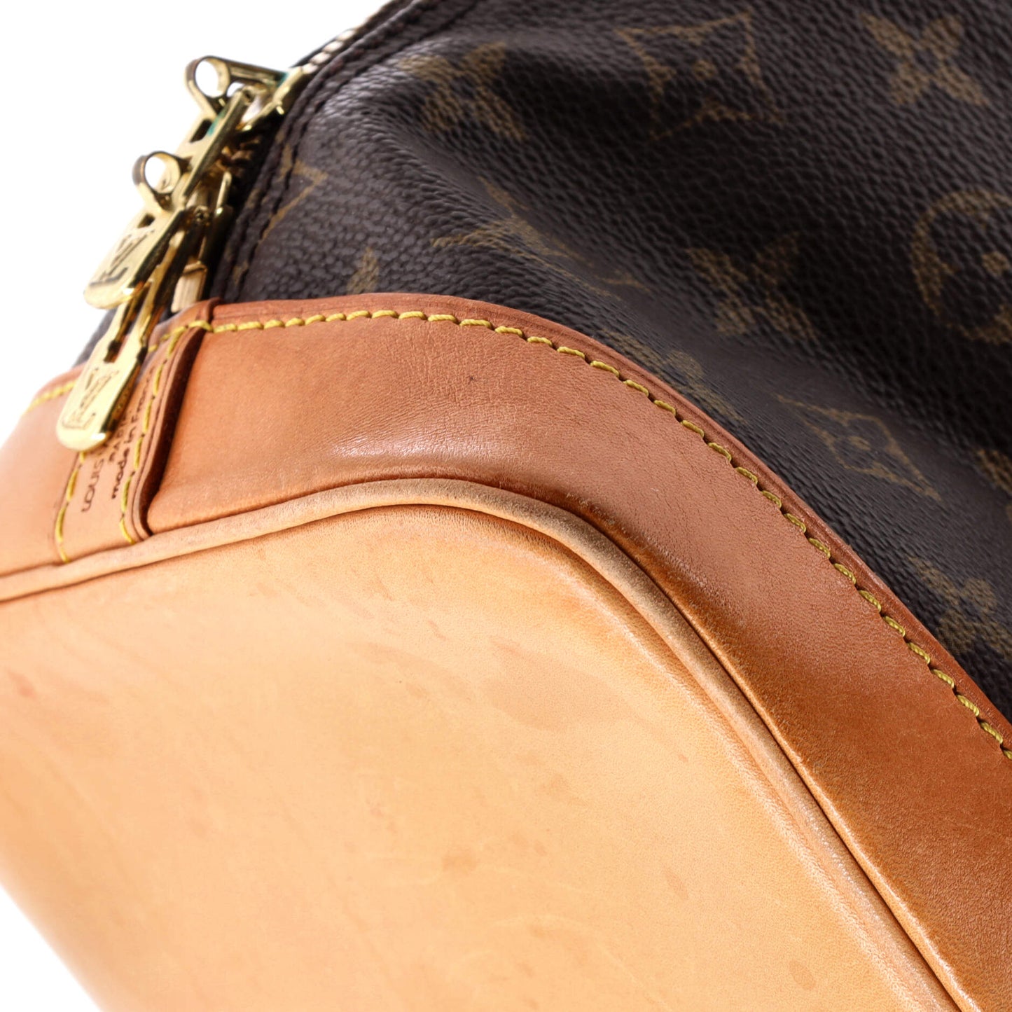 Louis Vuitton Vintage Alma Handbag Monogram Canvas PM