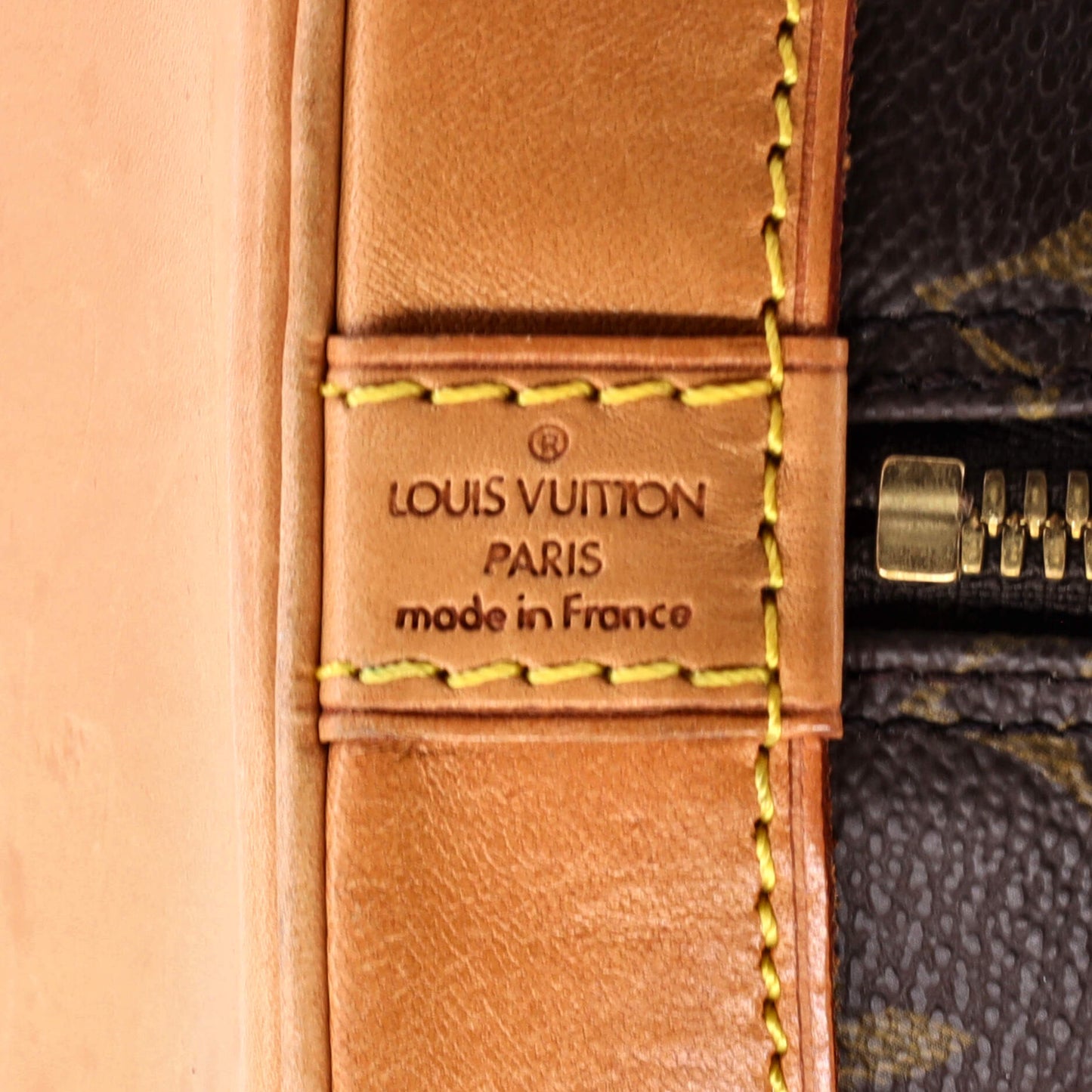 Louis Vuitton Vintage Alma Handbag Monogram Canvas PM