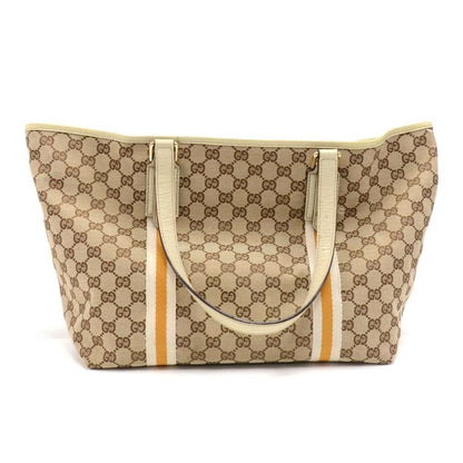 Gucci Monogram Canvas Tote Bag