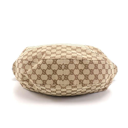 Gucci Supreme Monogram Canvas Metal Bamboo Bag