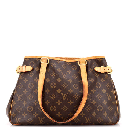 Louis Vuitton Batignolles Handbag Monogram Canvas Horizontal