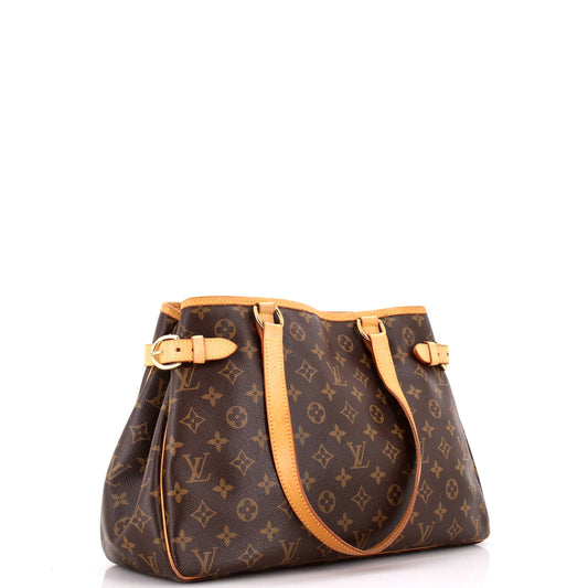 Louis Vuitton Batignolles Handbag Monogram Canvas Horizontal