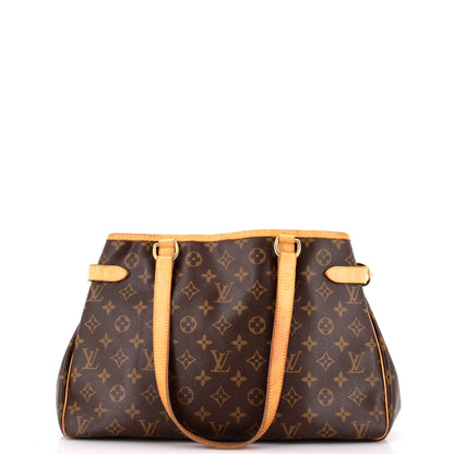 Louis Vuitton Batignolles Handbag Monogram Canvas Horizontal