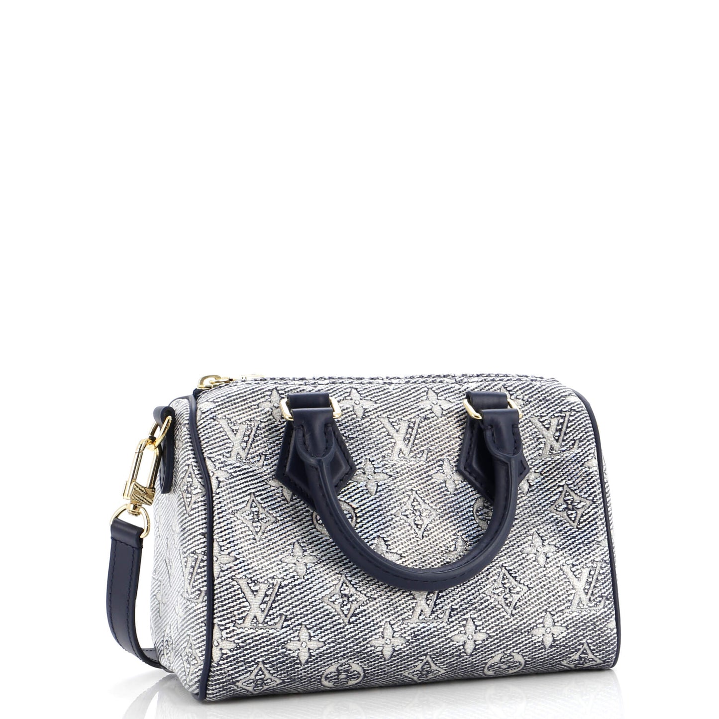 Louis Vuitton Speedy Bandouliere Bag Monoglam Jacquard Canvas 20