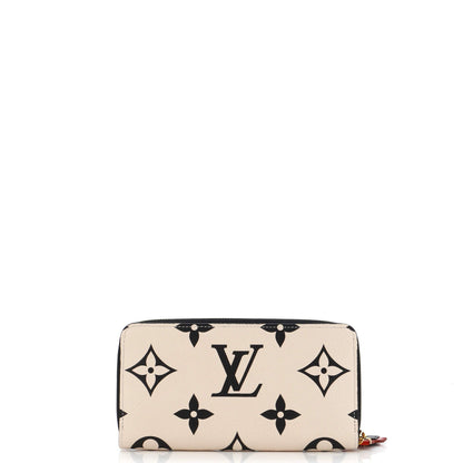 Louis Vuitton Zippy Wallet Limited Edition Crafty Monogram Empreinte Giant
