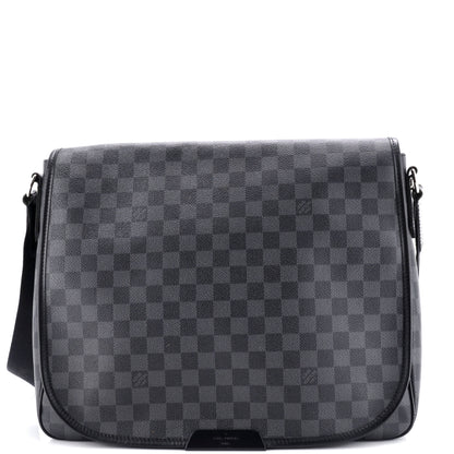 Louis Vuitton Daniel Messenger Bag Damier Graphite GM