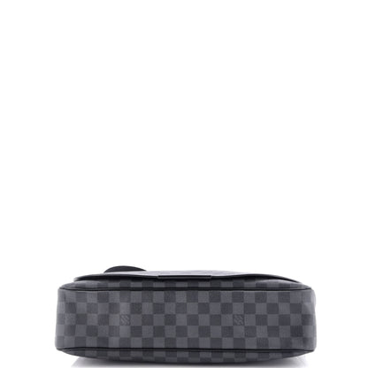 Louis Vuitton Daniel Messenger Bag Damier Graphite GM