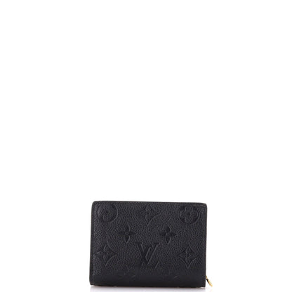 Louis Vuitton Clea Wallet Monogram Empreinte Leather