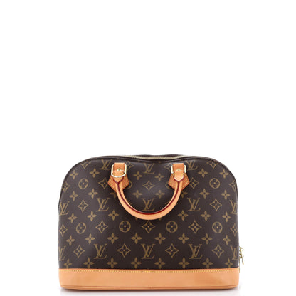 Louis Vuitton Vintage Alma Handbag Monogram Canvas PM