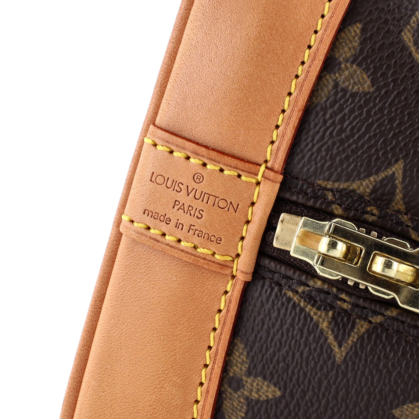 Louis Vuitton Vintage Alma Handbag Monogram Canvas PM