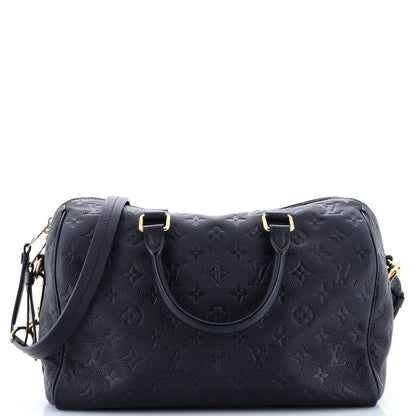 Louis Vuitton Speedy Bandouliere NM Bag Monogram Empreinte Leather 30