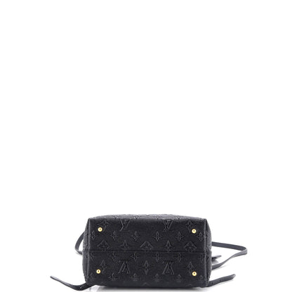 Louis Vuitton Moon Backpack Embossed Monogram Midnight Canvas