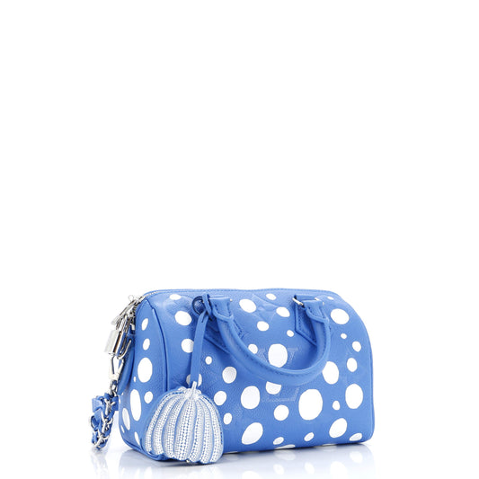 Louis Vuitton Speedy Bandouliere Bag Yayoi Kusama Infinity Dots Monogram Empreinte Giant 20