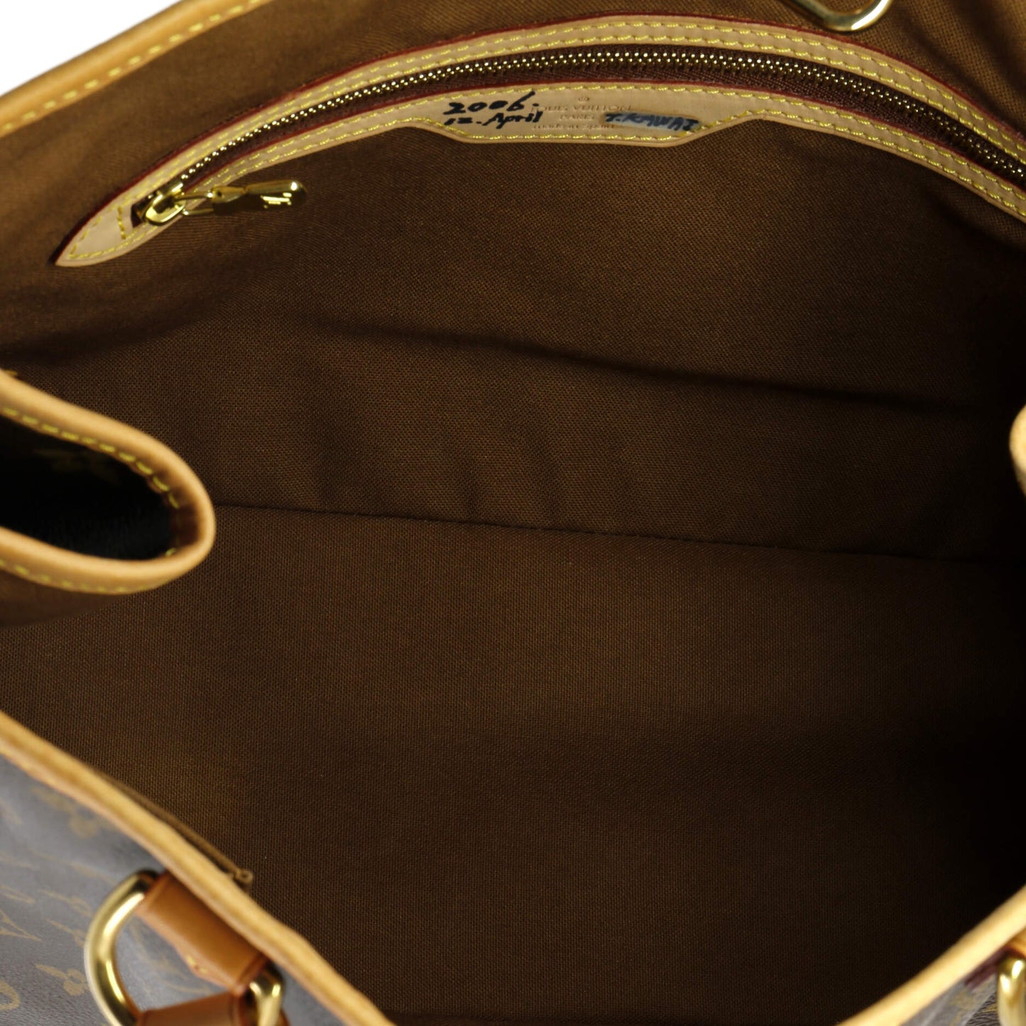 Louis Vuitton Batignolles Handbag Monogram Canvas Horizontal