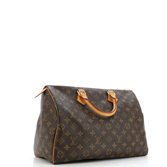 Louis Vuitton Speedy Handbag Monogram Canvas 35
