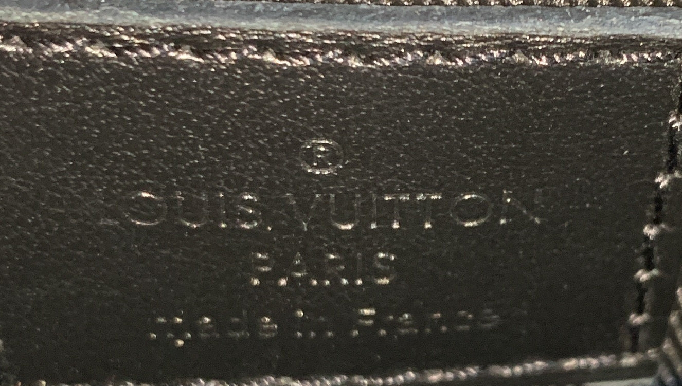 Louis Vuitton S Lock Vertical Wearable Wallet Monogram Eclipse Canvas