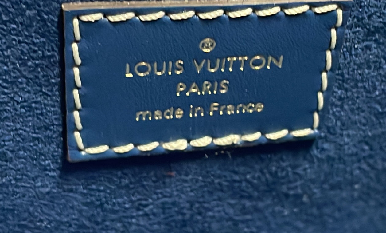 Louis Vuitton Dauphine Shoulder Bag Monogram Jacquard Denim MM