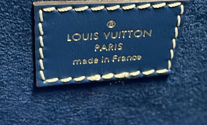 Louis Vuitton Dauphine Shoulder Bag Monogram Jacquard Denim MM