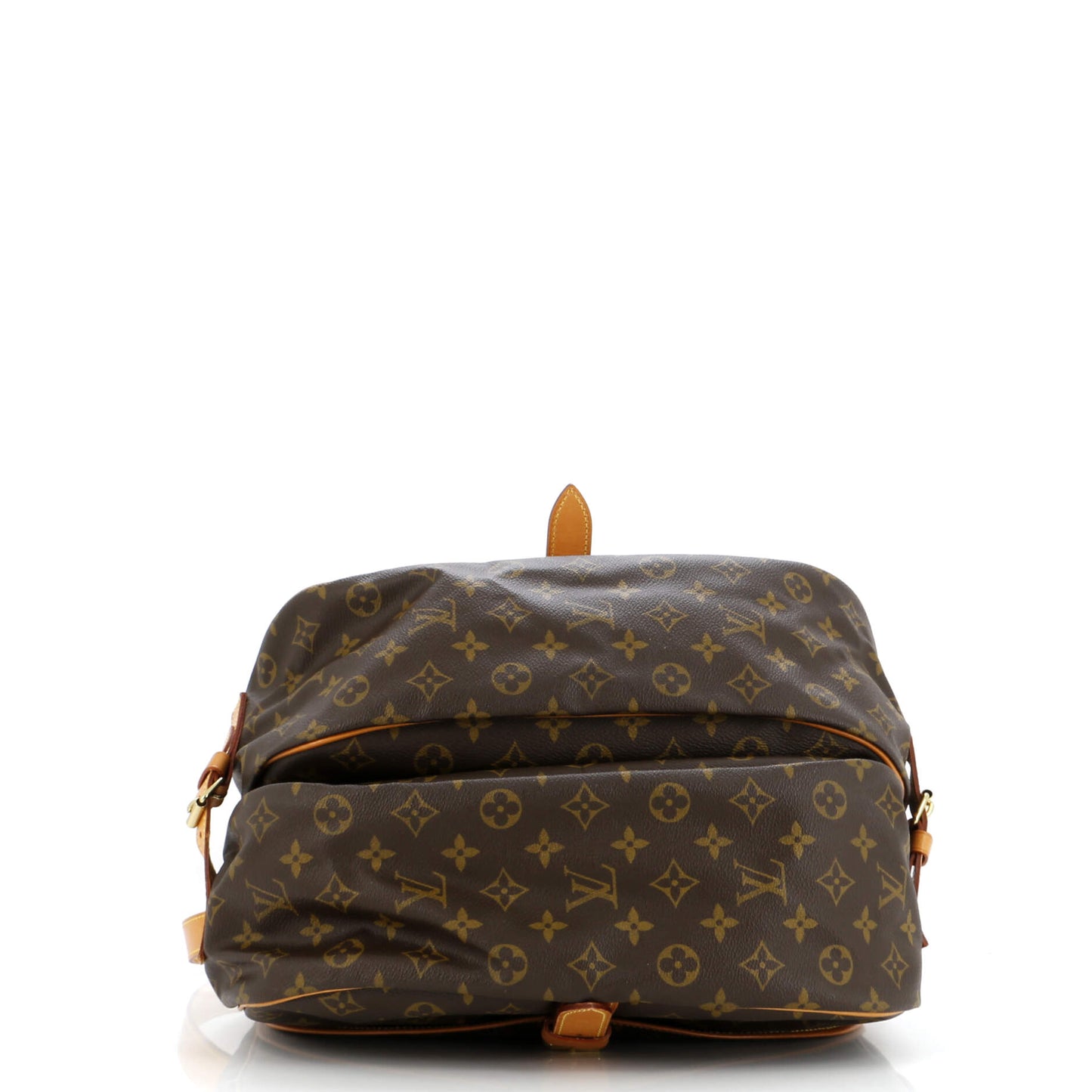 Louis Vuitton Saumur Handbag Monogram Canvas 35
